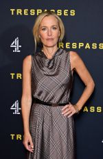 GILLIAN ANDERSON at Trespasses Photocall in London 11/04/2025