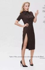 GILLIAN ANDERSON in Elle France, November 2025