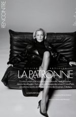 GILLIAN ANDERSON in Elle France, November 2025