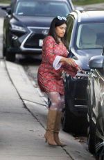 GINA RODRIGUEZ Heading to a Halloween Party in Los Angeles 10/31/2025