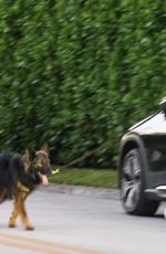 GISELE BUNDCHEN Out with Her Baby and Dog in Miami 11/17/2025