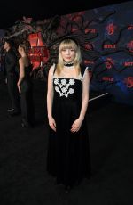 GRACE VAN DIEN at Stranger Things Season 5 World Premiere in Los Angeles 11/06/2025