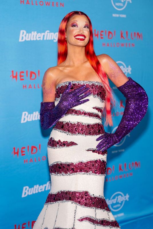 HALEY KALIL at Heidi Klum’s 24th Annual Halloween Party in New York 10/31/2025