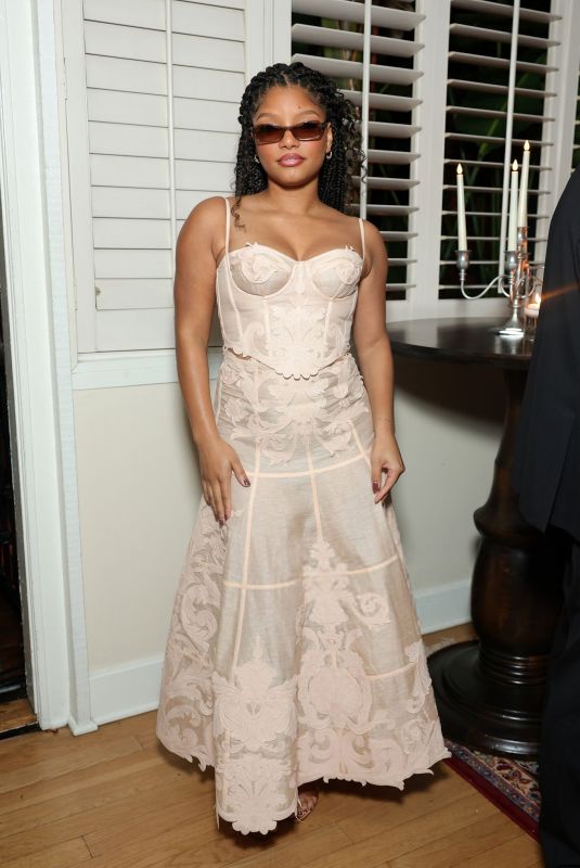 HALLE BAILEY at ZIMMERMANN Cruise 