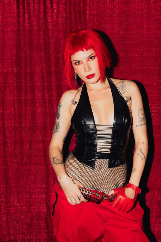 HALSEY at a Photoshoot 11/14/2025