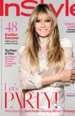HEIDI KLUM for Instyle Magazine, Germany December 2025