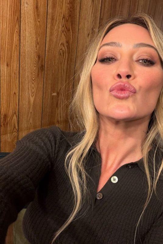 HILARY DUFF at a Photoshoot 11/18/2025