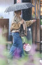 HILARY DUFH Shops for Eyewear and Grabs an Iced Coffee in Los Angeles 11/20/2025