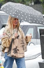 HILARY DUFH Shops for Eyewear and Grabs an Iced Coffee in Los Angeles 11/20/2025
