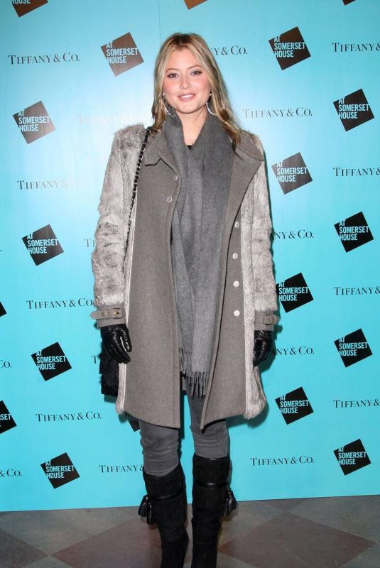 HOLLY VALANCE at Launch of Skate at Somerset House in London 11/22/2010