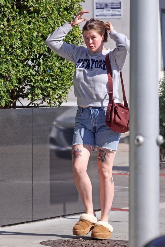 IRELAND BALDWIN Out and About in Beverly Hills 10/31/2025
