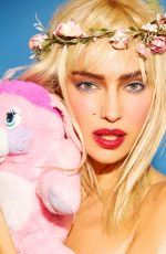 IRINA SHAYK as Cicciolina for Halloween 10/31/2025