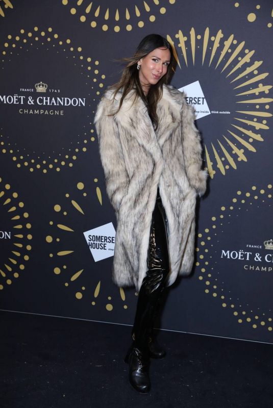 ISABELLA CHARLOTTA POPPIUS at Launch of Skate at Somerset House with Moet & Chandon in London 11/15/2022