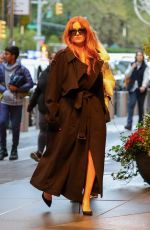 ISLA FISHER Out and About in New York City 10/29/2025