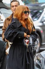ISLA FISHER Out and About in New York City 10/29/2025