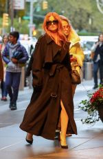 ISLA FISHER Out and About in New York City 10/29/2025