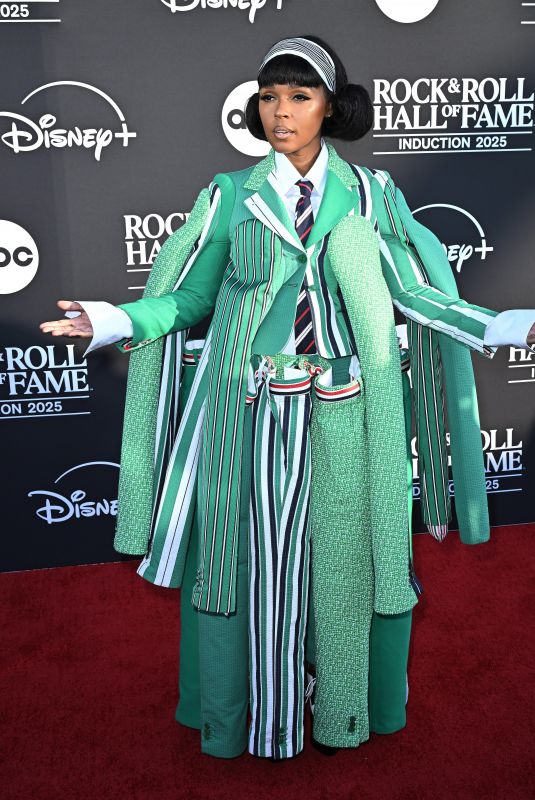 JANELLE MONAE at 2025 Rock & Roll Hall Of Fame Induction Ceremony 11/08/2025
