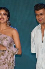 JANHVI KAPOOR and Siddharth Malhotra at Music Launch of Film Param Sundari in Mumbai 08/25/2025