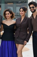 JANHVI KAPOOR Promotes Her Upcoming Film Sunny Sanskari Ki Tulsi Kumari in Mumbai 09/29/2025
