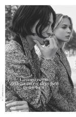 JEANNE GOURSAUD and LERA ABOVA in Gala Magazine, October 2025