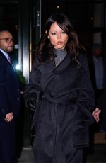 JENNA ORTEGA Arrives at Wednesday SAG Nom Comm at Whitby Hotel in New York 11/11/2025