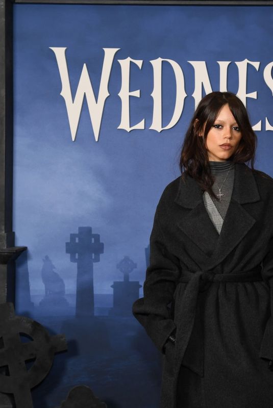 JENNA ORTEGA at Wednesday SAG Nom Comm at Whitby Hotel in New York City 11/11/2025
