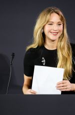 JENNIFER LAWRENCE at 2025 CFDA Awards in New York City 11/03/2025