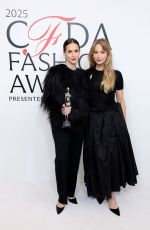 JENNIFER LAWRENCE at 2025 CFDA Awards in New York City 11/03/2025