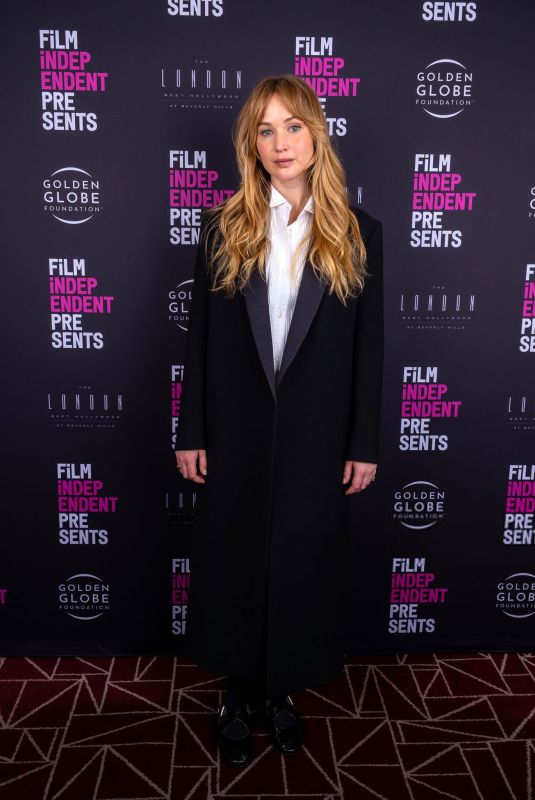 JENNIFER LAWRENCE at Film Independent Special Screening of Die My Love in West Hollywood 11/12/2025