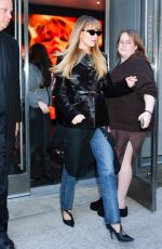 JENNIFER LAWRENCE Out and About in Midtown in New York City 11/01/2025