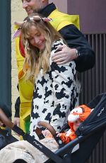JENNIFER LAWRENCE Out Celebrates Halloween with Her Family in New York 10/31/2025