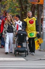 JENNIFER LAWRENCE Out Celebrates Halloween with Her Family in New York 10/31/2025