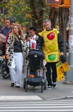 JENNIFER LAWRENCE Out Celebrates Halloween with Her Family in New York 10/31/2025
