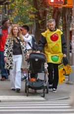 JENNIFER LAWRENCE Out Celebrates Halloween with Her Family in New York 10/31/2025