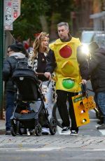JENNIFER LAWRENCE Out Celebrates Halloween with Her Family in New York 10/31/2025