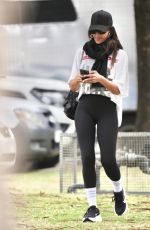 JESSICA ALBA Rides an E-bike Out and About in Gold Coast 11/01/2025