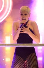 JESSIE J at Oxford Street Christmas Lights Switch On in London 11/12/2013