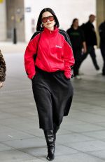 JESSIE J Leaves BBC Radio 2 in London 11/08/2025