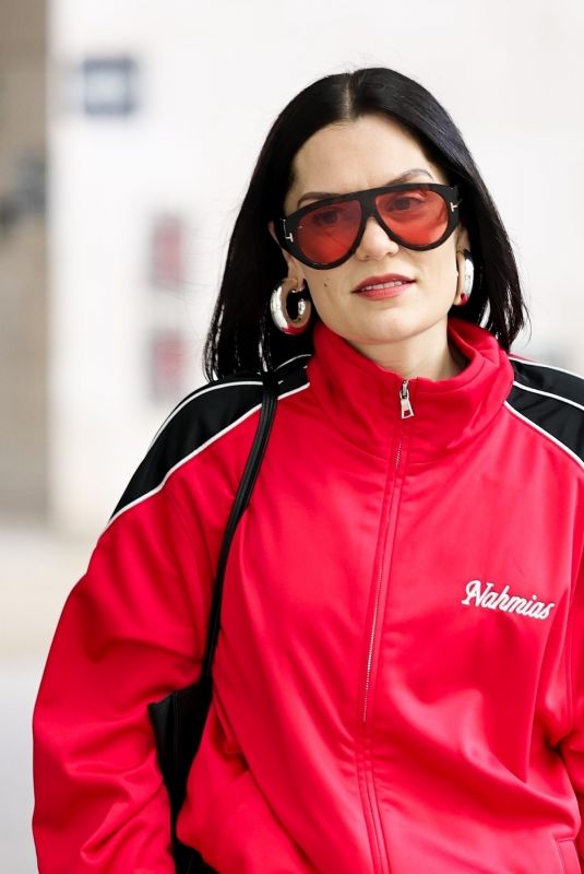 JESSIE J Leaves BBC Radio 2 in London 11/08/2025