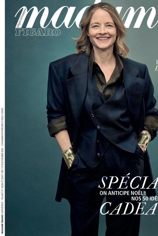JODIE FOSTER in Madame Figaro, November 2025