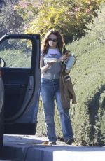 JOEY KING Out with Her Dogs in Los Feliz 11/09/2025
