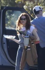 JOEY KING Out with Her Dogs in Los Feliz 11/09/2025