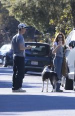 JOEY KING Out with Her Dogs in Los Feliz 11/09/2025