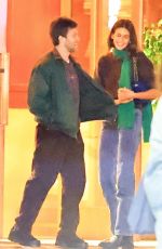 KAIA GERBER and Jon Rudnitsky Leaves a Dinner at Sunset Tower Hotel 11/17/2025