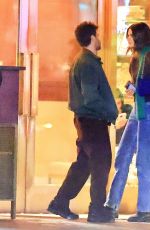 KAIA GERBER and Jon Rudnitsky Leaves a Dinner at Sunset Tower Hotel 11/17/2025