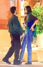 KAIA GERBER and Jon Rudnitsky Leaves a Dinner at Sunset Tower Hotel 11/17/2025