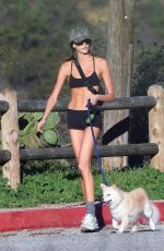 KAIA GERBER Out Hiking with Her Dog in Los Angeles 11/25/2025