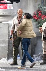 KAREN GILLAN on the Set of Jumanji 4 in Los Angeles 11/20/2025
