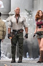 KAREN GILLAN on the Set of Jumanji 4 in Los Angeles 11/20/2025