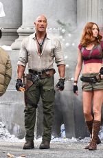 KAREN GILLAN on the Set of Jumanji 4 in Los Angeles 11/20/2025